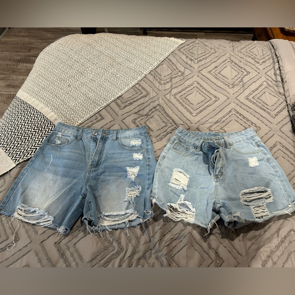 Two pairs Shein shorts
